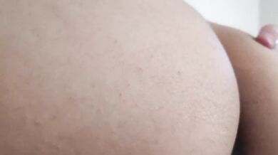 Big ass latina rides raw cowgirl with natural tits POV