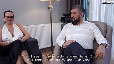 Real Interview and Public Fucking with Hot Busty Girl Anastasia, Aka Lera Murr!