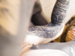 Tattooed Pair Goes All Out – Unfathomable Anal + Aggressive Snatch Destruction