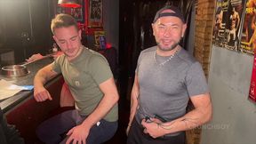 bareback porn in club cruising from barcelone with pornstars