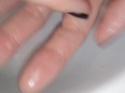 Hand Fetish Oil Massage, Trans Man, Clip