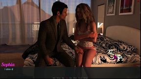 Animated group sex in the mall
