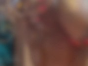 Survey: Thick big ass ebony Lily Blume wants to know if you'd like to see her cum face