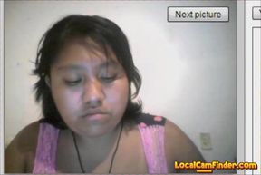 Mexicana en Webcam: ¡Enseñando Tetas!