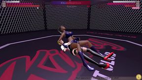 Korra VS Miss Spencer (Kinky Fight Club)