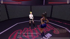 Korra VS Miss Spencer (Kinky Fight Club)