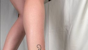 A Shoejob in well worn Asics sneakers - CBT, Shoejob, spitting and cockcrush in Asics Cummulus sneakers - multi - HD