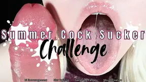 Summer Cock Sucker Challenge - HD - The Goddess Clue, Cock Sucking Bisexual Encouragement, Suck 50 Dicks This Summer