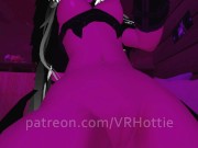 Patio Fuck Topless Babe Riding Outdoor Public Long Hair Black White Cowgirl POV Lap Dance