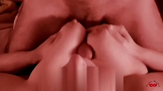 I make him cum on my tits after a titfuck