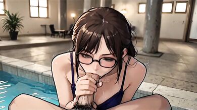 Curious stepsister asks her stepbrother to show her his penis / Subtitled