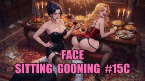 Face Sitting Gooning #15C: Smothering Throne of Eternal Surrender (Animated, Music)