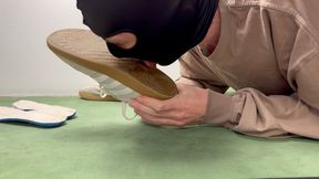 Worn Shoe Obsession Clip 6 - Polina’s Worn Sneakers