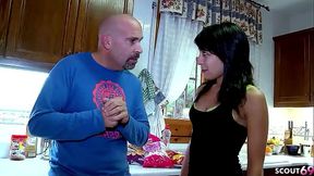 Father Seduce Petite Latina Step Daughter Gabrielle Neva to Rough Fuck