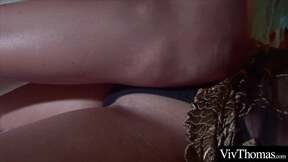 A beautiful siren awakens & makes love to another woman