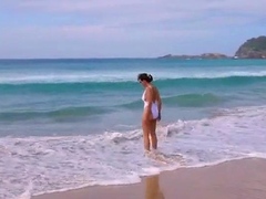 Sunbathing MILF Amateur Video