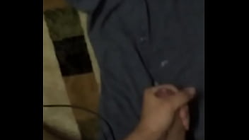 Cumming on mate&#039_s shirt