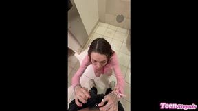 Daisy Love Fucking in a Mall Bathroom