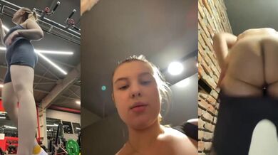 jucielussie fuels fierce public gym cock fury