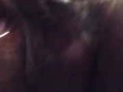 POV BBC Big Black Dick From Below - Daddy Dame