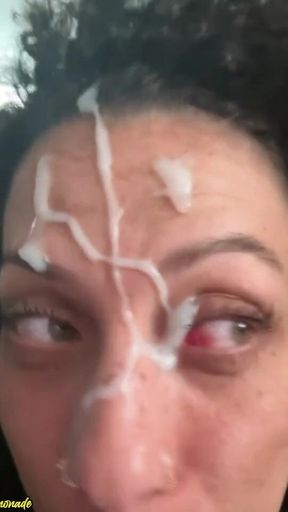 He Can’t Get Enough of Cumming on My Face