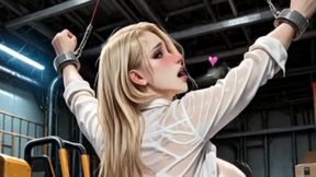Banging My Hot Blonde Married Coworker in the Walmart Stockroom. Waifu Hentai Animation
