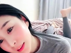 POV close up asian gf blowjob