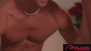 Couple Invite A 3rd Jock For A Hot Romantic Spitroast