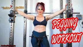 Pegging Workout: bend you over at the gym and work you out with my cock - Muscle Worship & Cock Worship Domina Andrea Rosu 4k