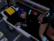 Cyberpunk 2077 ■ V Gets Fucked In Medic Bay ■ Blender SFM With Sound