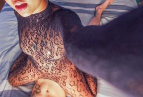 Laced Up &amp; Locked In: Your Petite Asian GF Plays Dirty