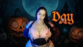 Goontober Day 8 : Tit Worship Cleavage tease