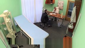 Nurse fucks patient to get a sperm sample