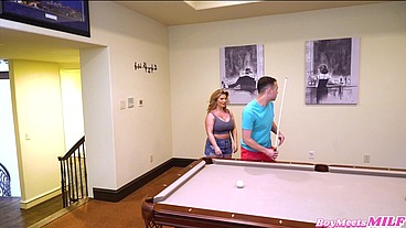 Busty Hot Blonde MILF Wanted Me To Teach Her How To Play With My Stick - Andie Anderson Johnny Love