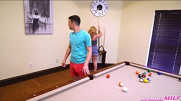 Busty Hot Blonde MILF Wanted Me To Teach Her How To Play With My Stick - Andie Anderson Johnny Love