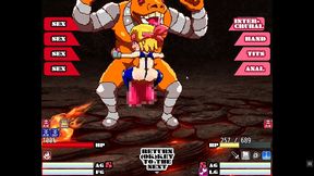 escape from the dirty dungeon [silent pornplay hentai game] ep.4 minotaur rough deepthroat with cum overload