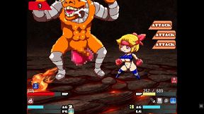 escape from the dirty dungeon [silent pornplay hentai game] ep.4 minotaur rough deepthroat with cum overload