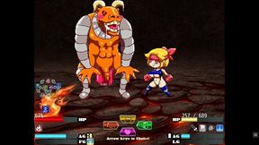 escape from the dirty dungeon [silent pornplay hentai game] ep.4 minotaur rough deepthroat with cum overload