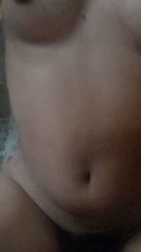 I call my friend to come over when I'm home alone