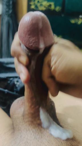 So much milk inside my dicky