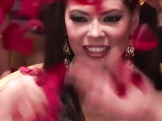 Hawt Asian Tera Patrick gets Banged in a Oriental Lesbo Fuckfest!