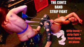 THE CUNTZ band STRIPFIGHT 3 HEAD BANGING on PIANO