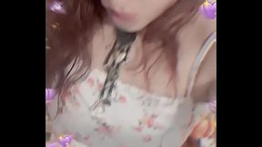 Ginger paris showing her goodness