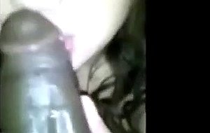 Asian girl giving head