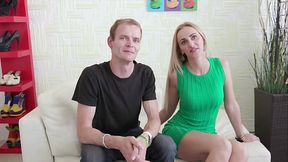 Husband Watches Silently as His Wife Afina Levi Sucks and Fucks DTW2885