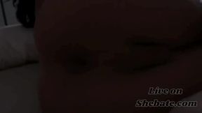 Stunning tranny wakes up for deep anal