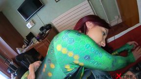 POV cam Anais Latour merah fucked zentai