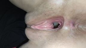 Doggy style sounds her pussy as the black cock enters