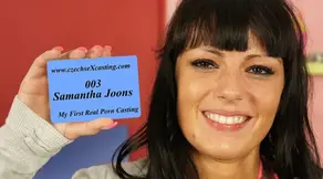 Samantha first real porn casting