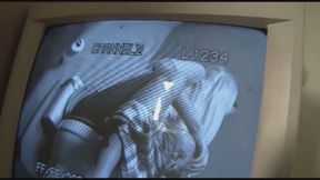 Riley Surprised By Big Dick Poking Through The Bathroom Wall And She Sucks It Till he Cums! mp4